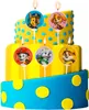 Candele per torte Paw Patrol 3 cm 5 pezzi Anteprima dell’immagine prodotto 3