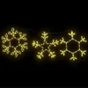 vidaXL Weihnachtsschneemann mit 252 LEDs Warmes Weiß 44,5 x Produktbild-Vorschau 6