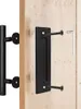 Schiebetürgriffe Schwarz Scheunentor Griff 30CM Schiebetür Produktbild-Vorschau 2