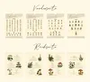 A4-Wandkalender mit historischen Illustrationen von Wildpflanzen, Kräutern und Pilzen. Produktbild-Vorschau