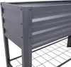 Metalowe łóżko podwyższające LILLIA w kolorze antracytowym Podgląd zdjęcia produktu 4