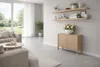 Sockelleiste MDF 13 x 58 Weiß RAL 9016 Foliert Fußleiste Produktbild-Vorschau 2