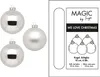 Inge Glas - Kugeln in Box / 6 Stück - Silber - 10 cm Produktbild-Vorschau 3