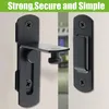 Schiebetürschloss, Edelstahl Torriegel, Flip Slide Latch, Produktbild-Vorschau 5