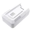 A white cordless vacuum cleaner battery pack is shown on a white background. Produktbild-Vorschau