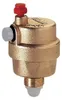 A close-up studio shot of a brass automatic air vent valve. Produktbild-Vorschau