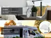 Collage of two scenes: a balcony with furniture and a campervan. Produktbild-Vorschau
