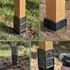 Bodeneinschlaghülse für Holzpfosten 7x7cm Pfostenhalter – Produktbild-Vorschau 7