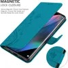 Cadorabo Hülle für Oppo FIND X3 PRO Schutz Hülle in Blau Produktbild-Vorschau 4