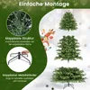 COSTWAY 210cm Künstlicher Weihnachtsbaum mit 1090 Produktbild-Vorschau 5