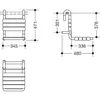 HEWI Einhängesitz Ser 801, B:345 mm, H:471 mm, T:480 mm Produktbild-Vorschau 6