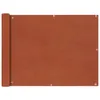 vidaXL Schermo privacy per balconi Tessuto Oxford 90x400 cm Anteprima dell’immagine prodotto 4