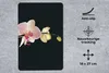 MuchoWow® Mauspad Mousepad Orchidee - Blumen - Schwarz - Produktbild-Vorschau 2