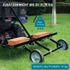 Wiltec Vertikutierer 100 cm für Aufsitzmäher, Rasenlüfter Produktbild-Vorschau 8