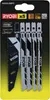 Ryobi RAK05JSBFC 5-teiliges Stichsägeblatt-Set Produktbild-Vorschau 1
