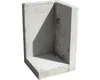 Winkelstütz-Außenecke bewehrt grau 50 cm x 10 cm x 150 cm Produktbild-Vorschau 1