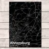 Mr. & Mrs. Panda Postkarte Ahrensburg - Geschenk, Produktbild-Vorschau 2