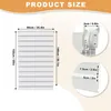 Store double FIVMEN Klemm fix sans percer|Blanc L90 x H150 Voir les images du produit 2