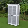 Gartenschrank MOMO 160 cm grau-weiß Produktbild-Vorschau 4