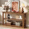 Consoletafel van massief hout, 140 cm hoog, drietraps Productafbeelding-voorbeeld 11
