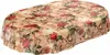 Tischdecke Wachstuch Blumen Braun Robust Wasserabweisend Produktbild-Vorschau 1