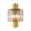 Elegante Margot Wandleuchte Gold mit Kristallschirm Produktbild-Vorschau 1