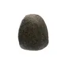 A single, dark gray, egg-shaped decorative stone is presented against a plain white background. Náhled obrázku produktu