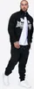 Giacca uomo con zip regular fit BLENCARN Nero/Bianco M Anteprima dell’immagine prodotto 6