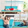 GOPLUS Gartenbank Holz, Gartensofa mit Liegefunktion, 2-3 Produktbild-Vorschau 3