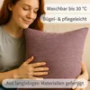 Set van 2 kussenslopen, 45x45 cm, groen gemêleerd, als Productafbeelding-voorbeeld 3