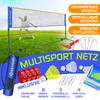 KESSER® Badmintonnetz, Tennisnetz | 300cm | 400cm | 500 cm Produktbild-Vorschau 2