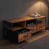Relaxdays, mueble de TV, dimensiones: 50 x 170 x 40 cm, 3 Vista previa de la imagen del producto 3