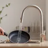 Küchenarmatur mit 2 Strahlen Wasserhahn Küche ausziehbar Produktbild-Vorschau 2