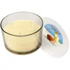 Vonná sviečka Pina Colada Creme Ø13 cm – edícia Cocktail, Náhľad obrázku produktu 4