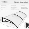 Vordach transparentní - 200 cm Náhled obrázku produktu 20