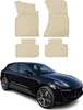 2014-2018 Porsche Macan Podlahové rohože TPE béžové 4 ks Náhled obrázku produktu 1