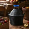 KADAX sklenený karboš s plastovým košom "Fonte", široké Náhľad obrázku produktu 2