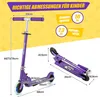 GOPLUS Scooter Kinder, 2-Rad-Roller mit blinkenden Rädern, Produktbild-Vorschau 9