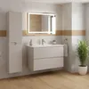 RODAN | Badezimmer Hochschrank - Beige - 136 cm - MODERN - Produktbild-Vorschau 2