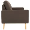 dkd-home-decor 2-Sitzer-Sofa Stoff Braun 130 x 76 x 82,5 cm Produktbild-Vorschau 4