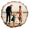 Fotogeschenk Holzscheibe mit Foto Aufdruck 26 cm Produktbild-Vorschau 2