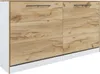 Skriňová posteľ, sklopná posteľ na stenu s roštom 90 x 200 Náhľad obrázku produktu 3
