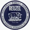 A top-down view of a round tin of Reuzel Fiber Pomade. Podgląd zdjęcia produktu