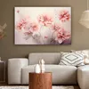 MuchoWow® - Leinwandbilder - Blumen - Rosa - Kunst - Produktbild-Vorschau 5
