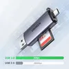 Adapter USB + USB-C UGREEN  CM185 czytnik kart SD + microSD Podgląd zdjęcia produktu 4