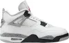Nike Air Jordan 4 Retro "White Cement" Bianco/Grigio, Anteprima dell’immagine prodotto 2