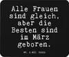 Mr. & Mrs. Panda Mauspad Alle Frauen sind gleich,... - Produktbild-Vorschau 1