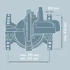 Telaio di base della troncatrice Einhell E-Stand Anteprima dell’immagine prodotto 7
