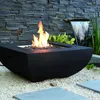 Gas Feuerstelle Itasy, Beton-Optik schwarz, aus Faserbeton Produktbild-Vorschau 10