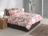 Zohome White Bettbezug Dario - 155x220 cm + 1 Kissenbezug - Produktbild-Vorschau 2
